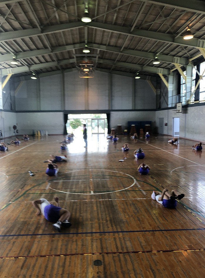 小学校　体幹トレーニング導入　ボランティア活動